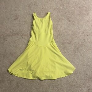 Yellow Lululemon athletic tennis dress!!!
